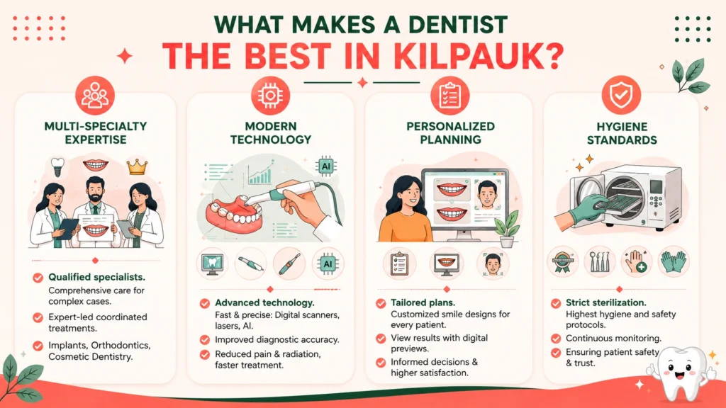 What Makes a Dentist the Best Choice in Kilpauk for Dental Care
