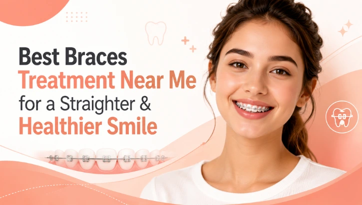 Braces treatment near me for straighter teeth and a healthier smile