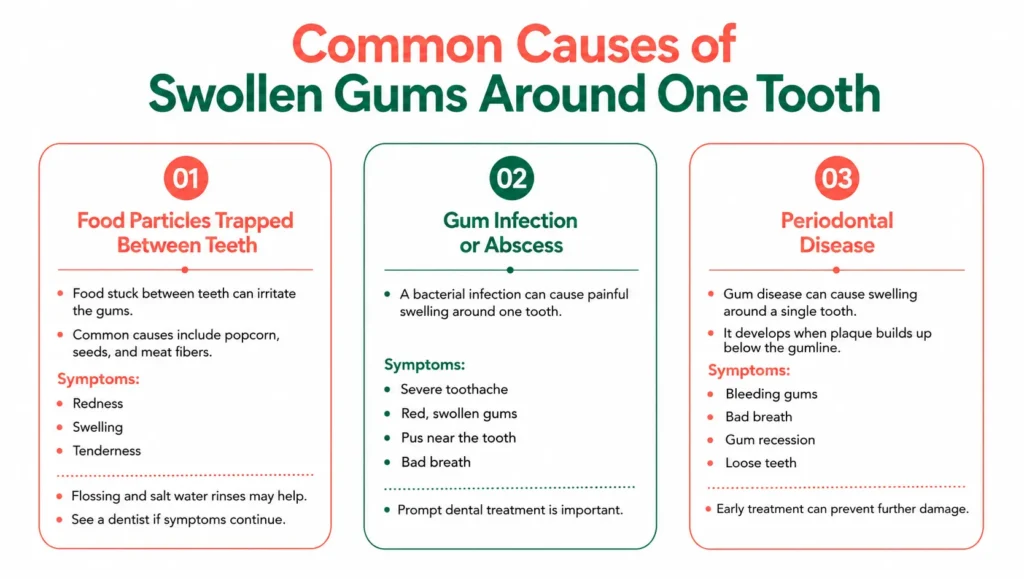 Is a Swollen Gums Around One Tooth a Dental Emergency peach blog 8 info 1