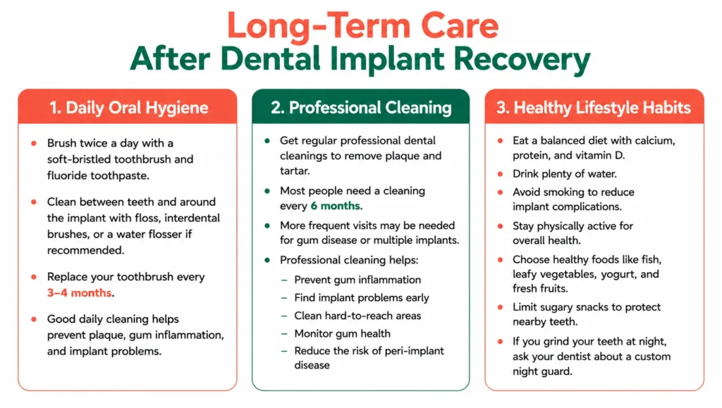 How Long Does It Take to Heal? A Complete Dental Implant Recovery Timeline peach dental blog 13 info 3