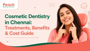 News Corner Cosmetic dentistry in Chennai treatments, benefits and cost guide featuring a smiling woman